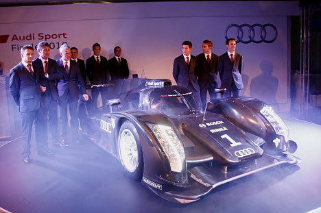 Så er alle Audi's kørere til 2011 sæsonen præsenteret.